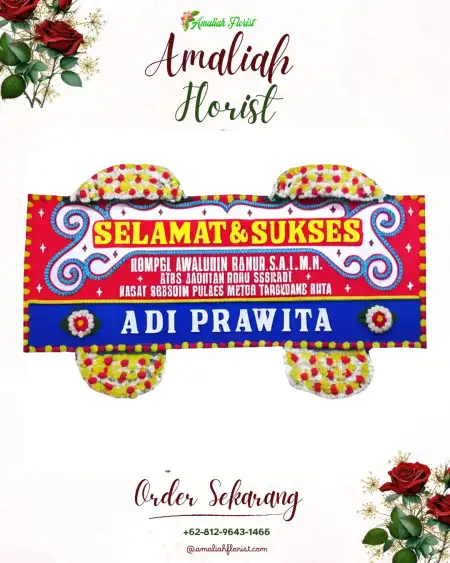 Papan Bunga Ucapan Selamat Majakerta